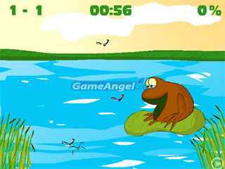 두꺼비 먹이잡기